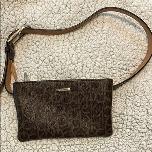 Calvin Klein Brown Belt Bag/Fanny Pack